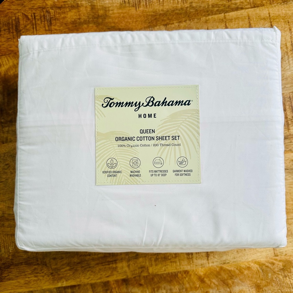 Tommy Bahama Organic Cotton Sheet Set
